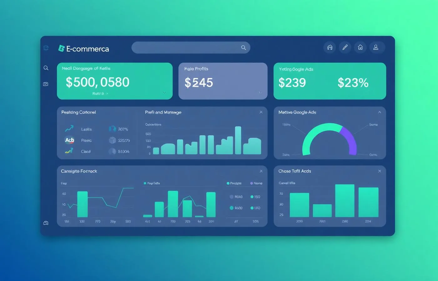 Luck & Load Profit Engine dashboard